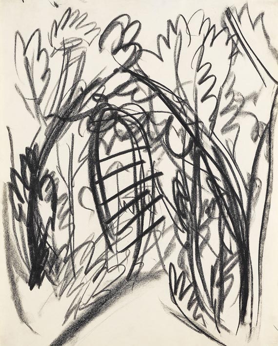 Ernst Ludwig Kirchner - Waldinneres Fehmarn
