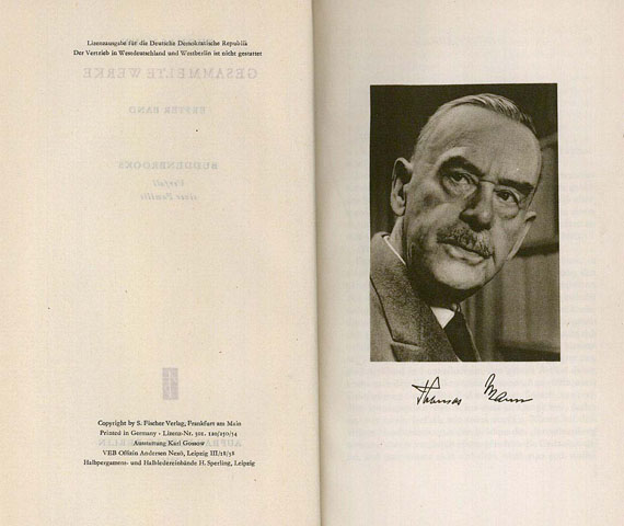 Thomas Mann - Gesammelte Werke. 12 Bde. 1955