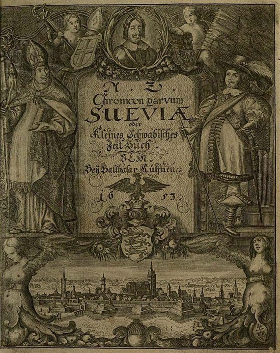 Baden-Württemberg - Kleines schwäbisches Zeit-Buch. 1653