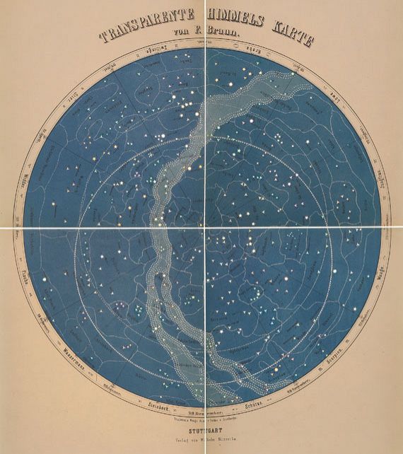 Braun, F. - Himmels-Atlas.
