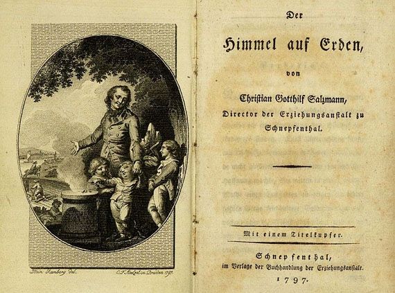 Christian Gotthilf Salzmann - Schnepfenthal, 3 Bde. 1797