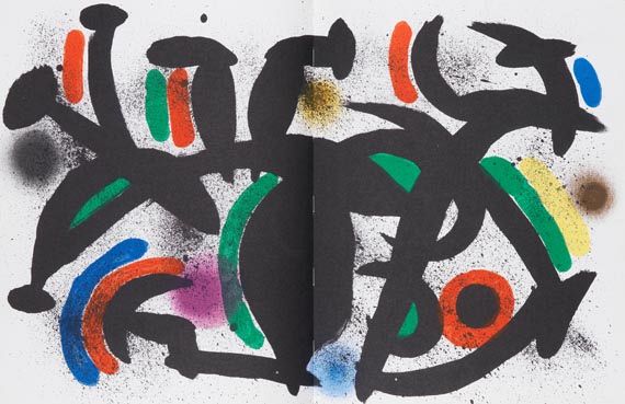 Joan Miró - Lithograph 1972. Bd. 1-3 + 2 Beigaben