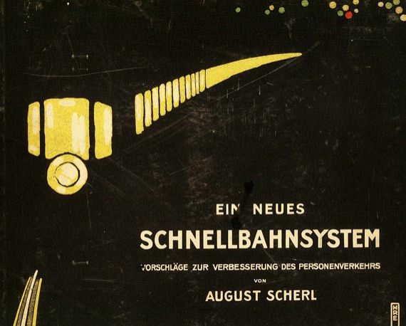 August Scherl - Schnellbahnsystem, 2 Bde. 1909. (129)