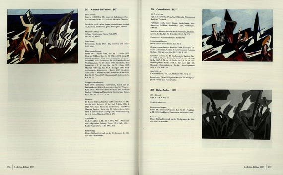 Ernst Wilhelm Nay - WVZ Ölgemälde, Bd. 1-2. 1990