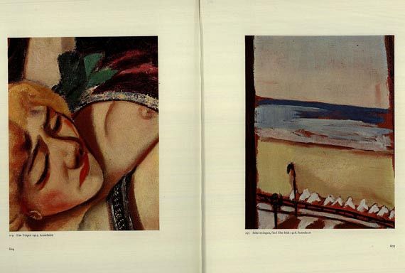 Max Beckmann - Katalog der Gemälde. 2 Bde. 1976