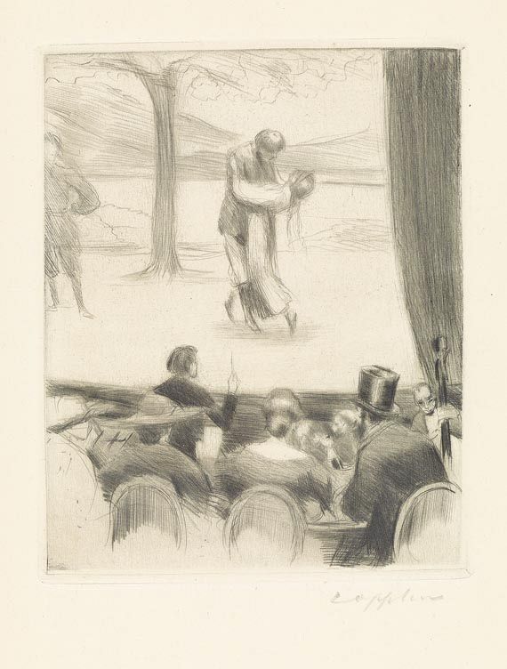 Ernst Oppler - Kyser, Hans, Tango Argentino. Um 1920