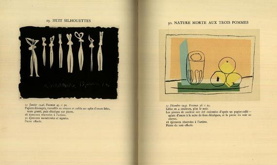 Pablo Picasso - Lithographe. 4 Bde. 1949-64