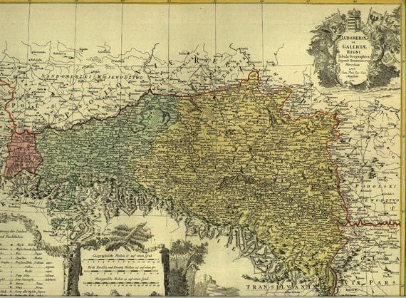 Polen - Lubomeriae et Galliciae regni.