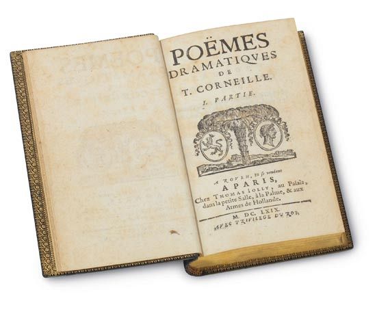 Pierre Corneille - Le Theatre. Poems. 9 Bde., 1669-1682.
