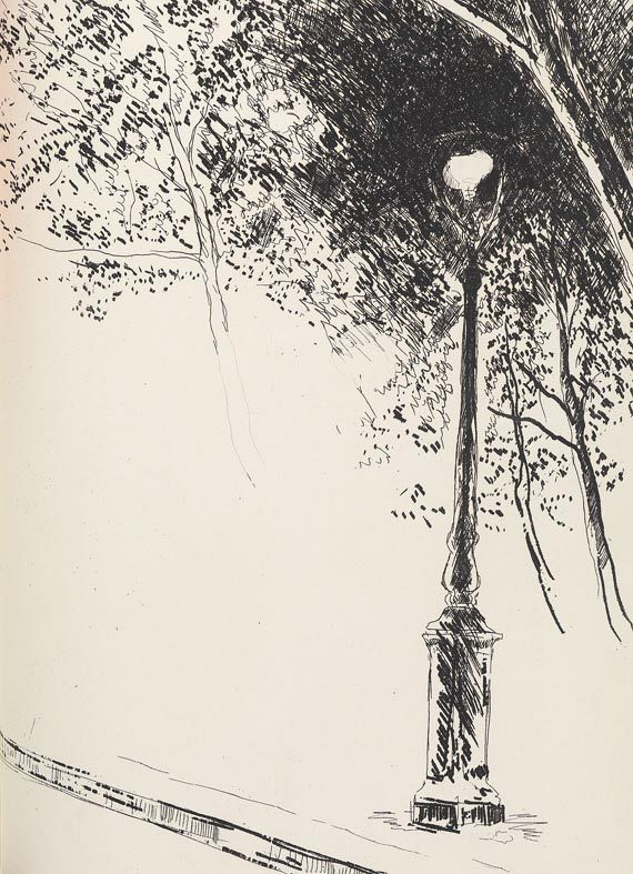 André Dunoyer de Segonzac - Philippe, Bubu de Montparnasse. 2 Bde., 1929. - Weitere Abbildung