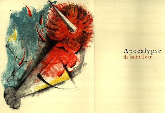 Rufino Tamayo - Apocalypse de Saint Jean. 1959.