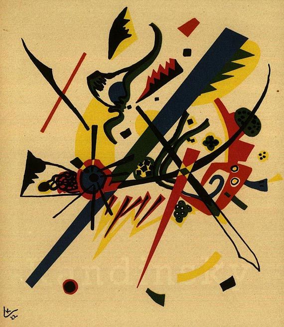 Wassily Kandinsky - Bill, M., W. Kandinsky. 1951
