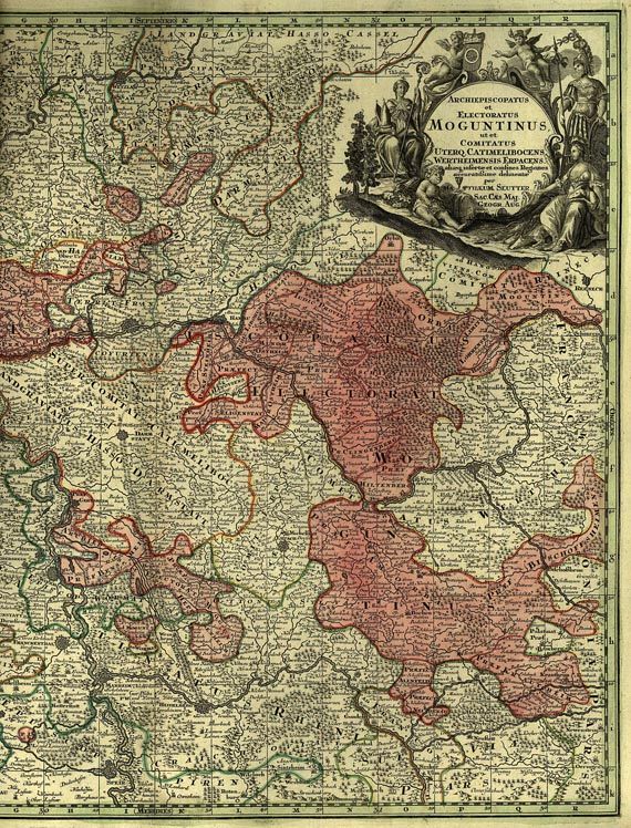 Sammelatlas - Sammelatlas Homann, Seutter, Lotter. 1725-1777.