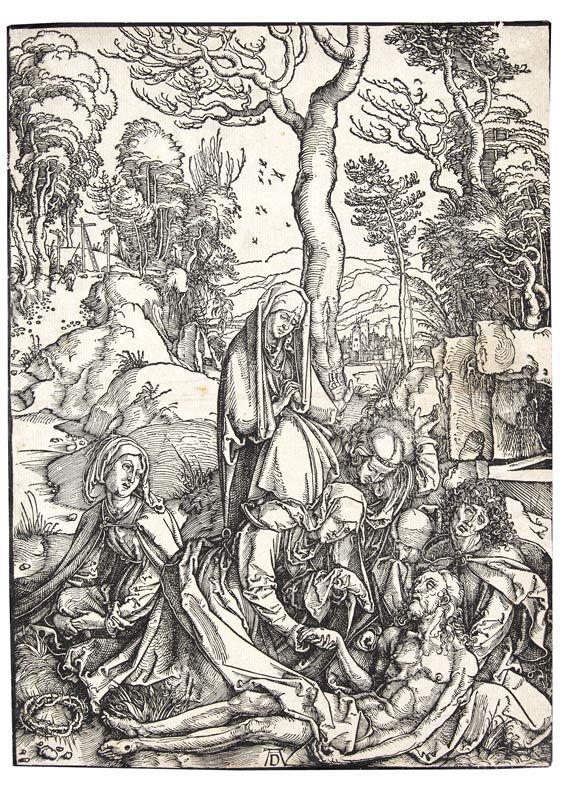 Albrecht Dürer - Die Beweinung Christi
