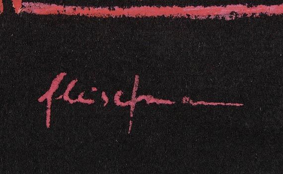 Adolf Richard Fleischmann - Komposition in Rot - Weitere Abbildung