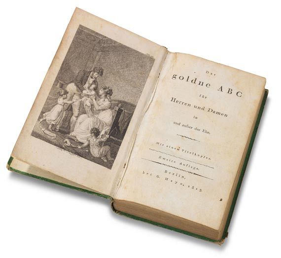goldne ABC für Herren und Damen - Das goldene ABC. 1813.