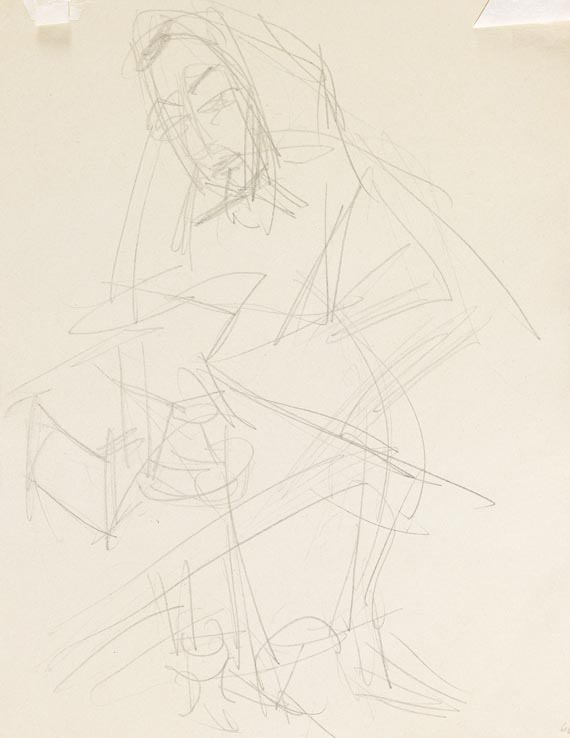 Ernst Ludwig Kirchner - Männerporträt - Weitere Abbildung