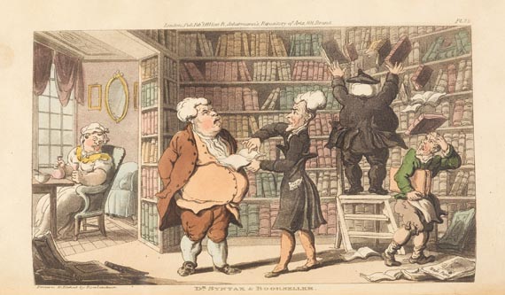 Thomas Rowlandson - Combe, Tour of Doctor Syntax, 1815