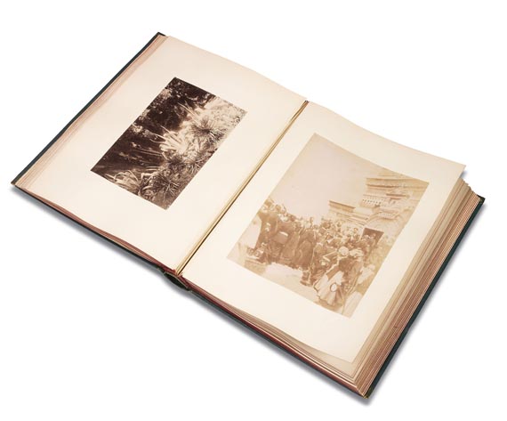  Fotografie - Reise-Erinnerungen. 2 Alben. 1880-1899. - Weitere Abbildung