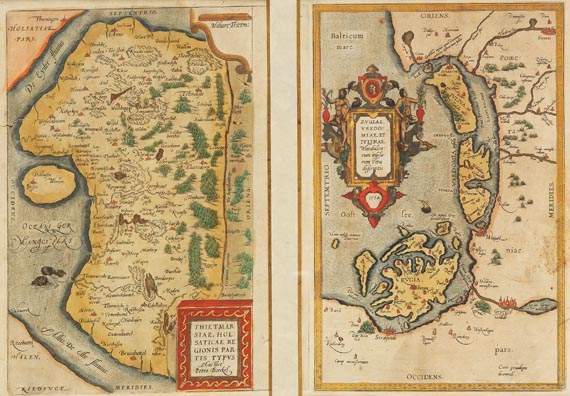 Norddeutschland - Rugiae, Usedomiae, et Iulinae, 1584