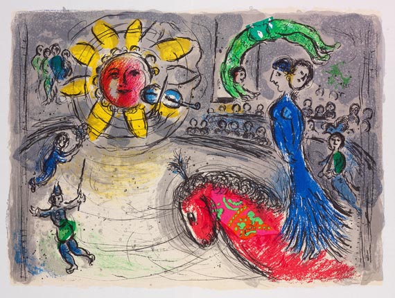 Marc Chagall - 3 Hefte DLM Chagall. 1977-81