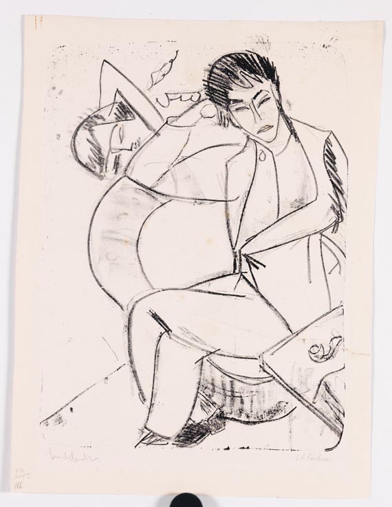 Ernst Ludwig Kirchner - Maler Otto Mueller - Weitere Abbildung