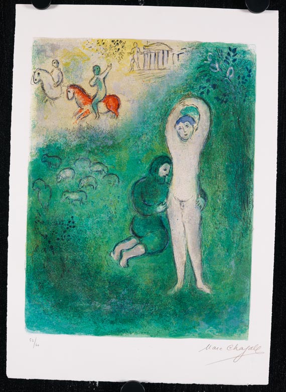 Marc Chagall - Daphnis und Gnathon - Weitere Abbildung