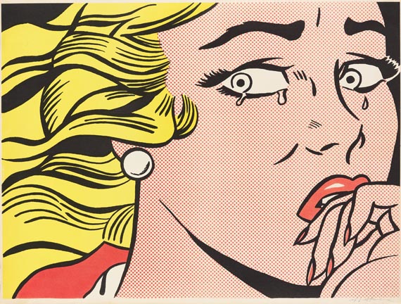 Roy Lichtenstein - Crying Girl