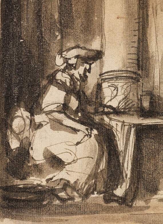 Harmensz. Rembrandt van Rijn - 2 Blätter: Nachfolge - Figürliche Darstellungen