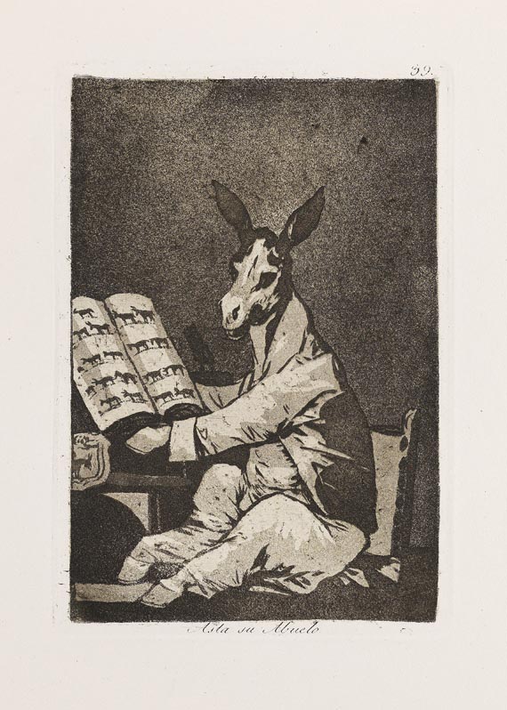 Francisco de Goya - 80 Blätter: Los Caprichos - Weitere Abbildung