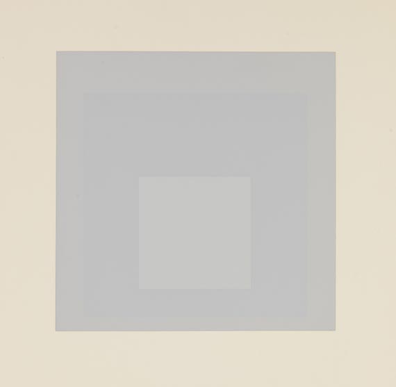 Josef Albers - Homage to the square: soft edge - hard edge - Weitere Abbildung