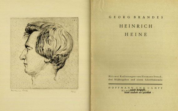 Hermann Struck - Brandes, G. Heinrich Heine (1922)
