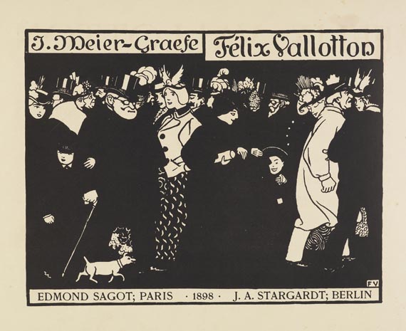 Félix Vallotton - Meier-Graefe, J.: Biographie. 1898