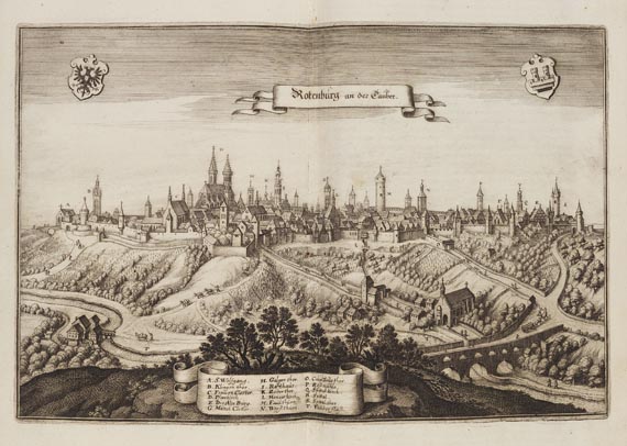 Matthäus (d.Ä.) Merian - Topographia Franconiae. 1648