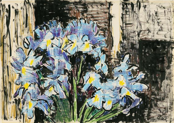 Hellblaue Iris, 1965
