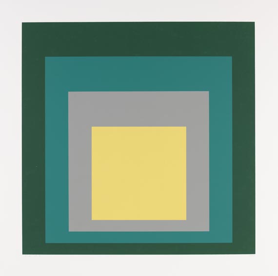 Josef Albers - SP (Homage to the Square) - Weitere Abbildung