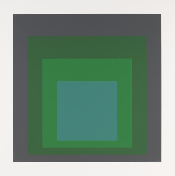 Josef Albers - SP (Homage to the Square) - Weitere Abbildung