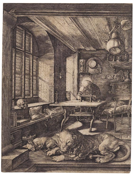 Albrecht Dürer - Hieronymus im Gehäuse