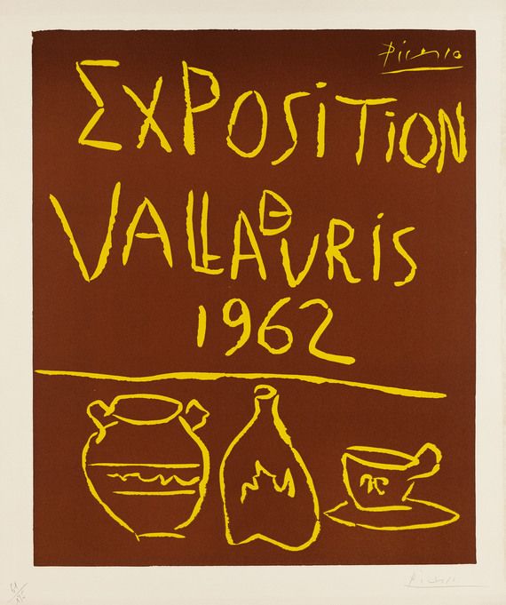 Pablo Picasso - Exposition Vallauris 1962