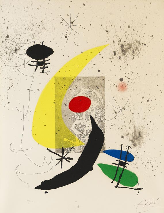 Joan Miró - Aus: Pour Paul Éluard