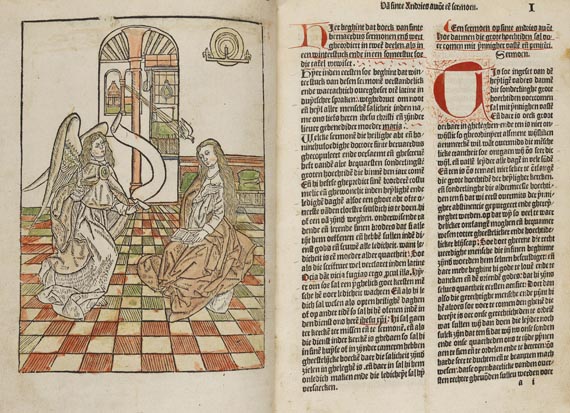 Bernardus Claravallensis - Sermones in duytssche. 1495