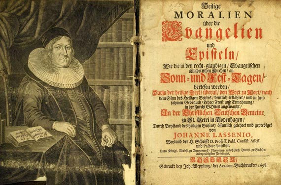 Johannes Lassenius - Heilige Moralien über die Evangelien. 1698