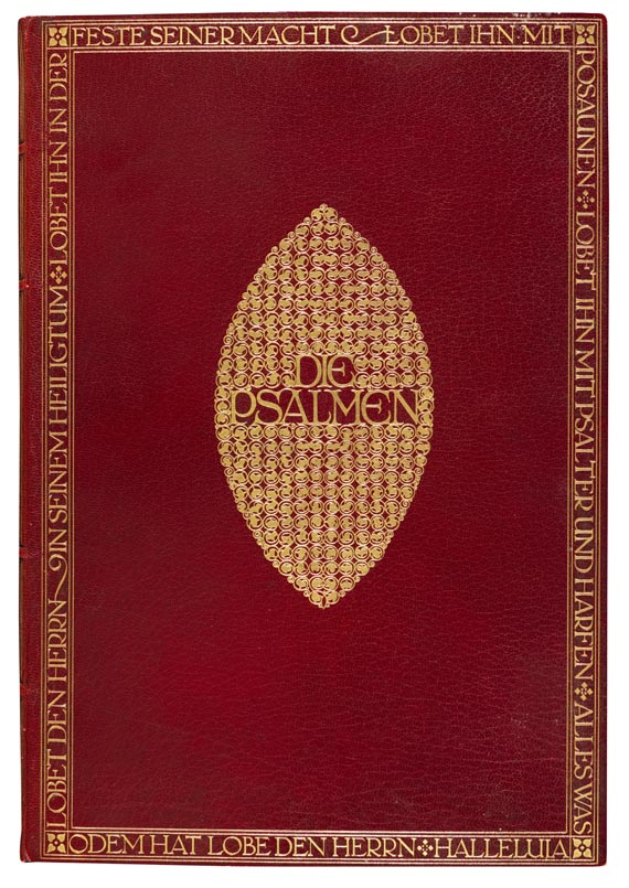 Martin Luther - Psalmen (1911) - Einband