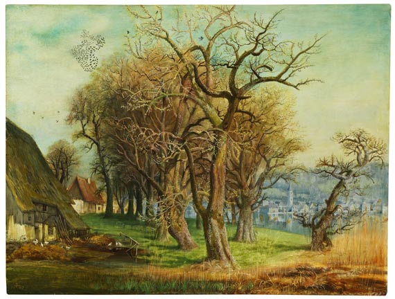 Otto Dix - Alte Birnbäume in Hemmenhofen