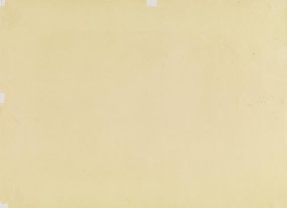 Otto Mueller - Mädchenakt vor dem Spiegel (Halbakt) - Signatur