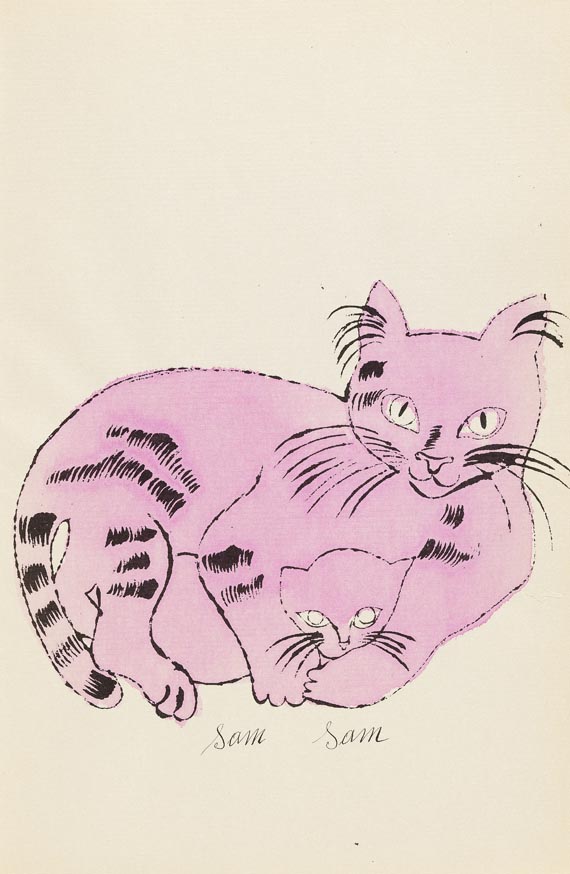 Andy Warhol - Aus: 25 cats name[d] Sam and one blue pussy