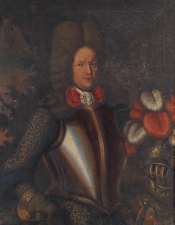 Unbekannt - Portrait des Johann Reinhold von Patkul (1660-1707), livländischer und sächsischer Staatsmann und Urheber des Großen Nordischen Krieges