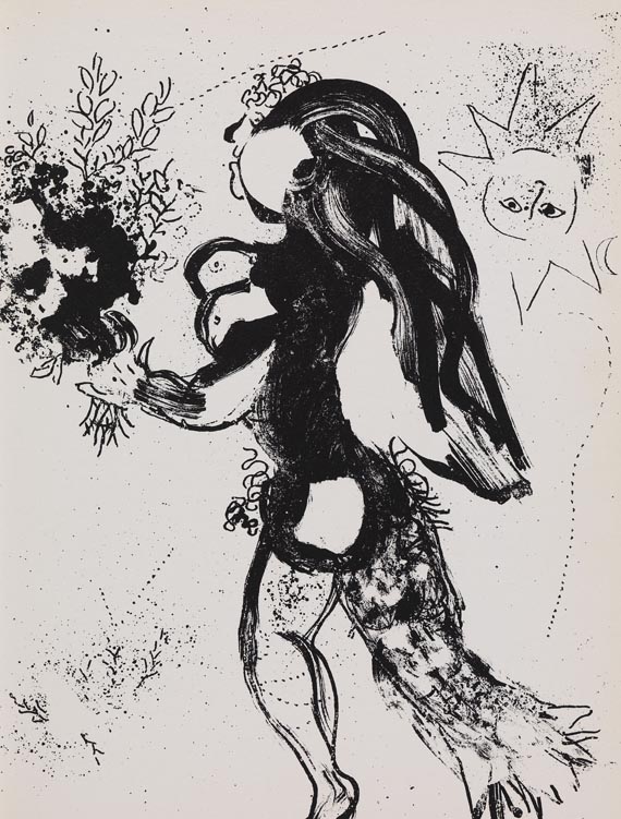 Marc Chagall - Chagall. Lithograph. Deutsche Ausgabe. Bände I-IV (von VI)
