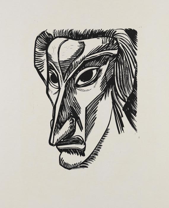 Ernst Fuchs - Selbstporträt II - Weitere Abbildung