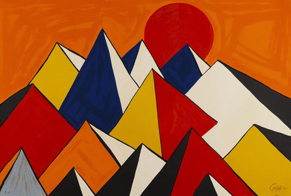 Alexander Calder - Homage to the sun